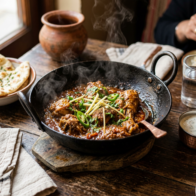Sizzling Traditional Karahi